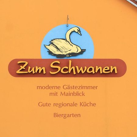Gasthof Zum Schwanen Kleinostheim Exterior foto